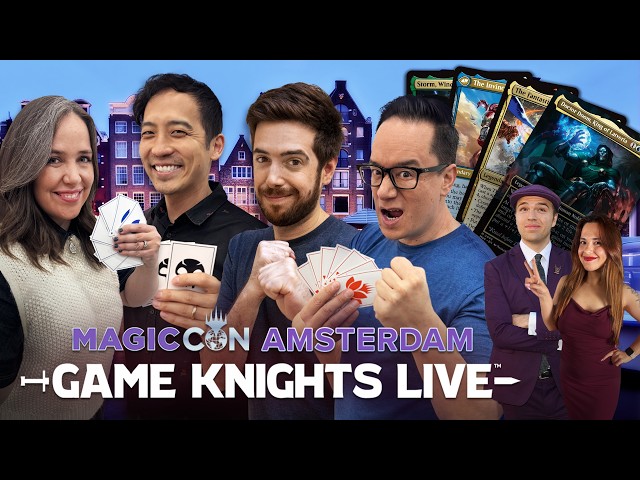 Game Knights Live w/ Tomer Abramovici | MagicCon Amsterdam 2026 | Magic Gathering MTG Commander thumbnail