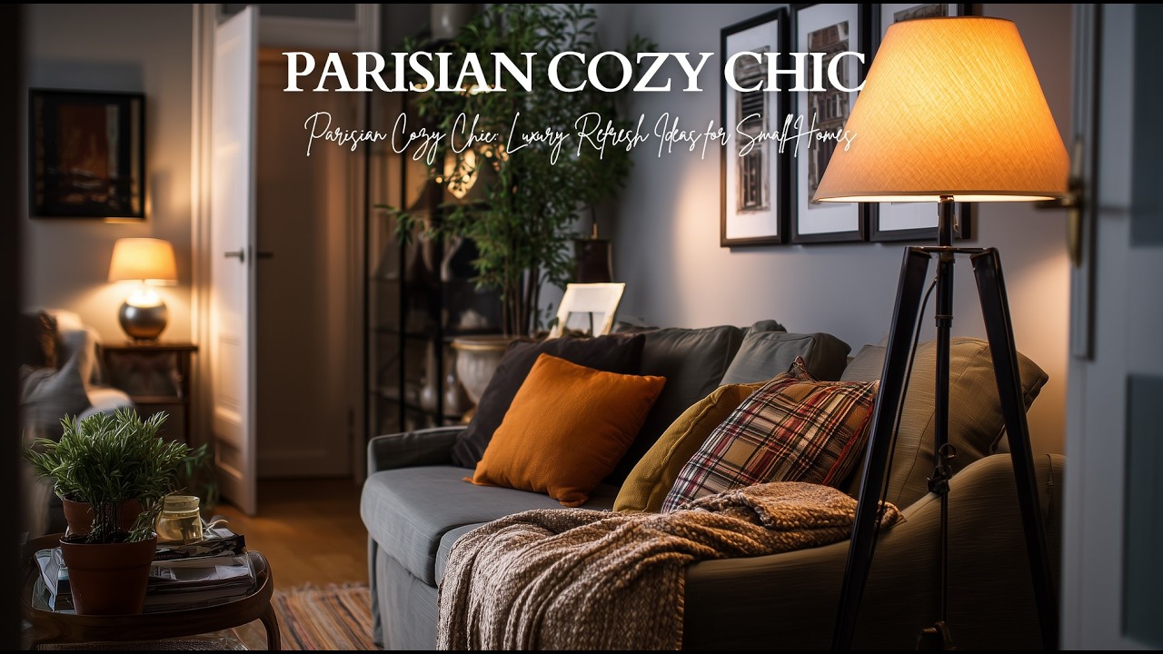 Parisian Cozy Chic: Luxury Refresh Ideas for Small Homes