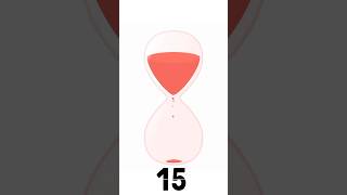 15 Sec Focus Timer | Clean Minimal Countdown" #timer #15second