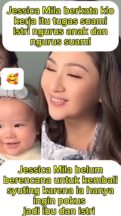 Jessica Mila belum siap untuk syuting lagi karena ia pokus jadi ibu #jessicamila #viralshort#shorts