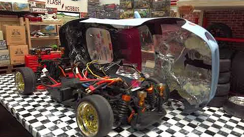 INSTALLING A DRIFT GYRO : YEAH RACING HACK SLIDER