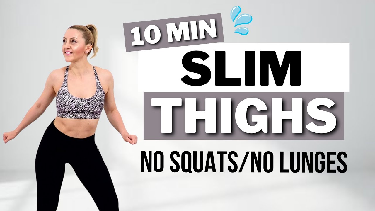 🔥SLIMMER THIGHS CARDIO WORKOUT🔥No equipment/No floor work🔥Burn Thigh Fat🔥No Squats/ No Lunges🔥