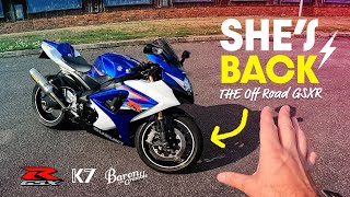 HOME. I Bought Back my Off-Road GSXR1000