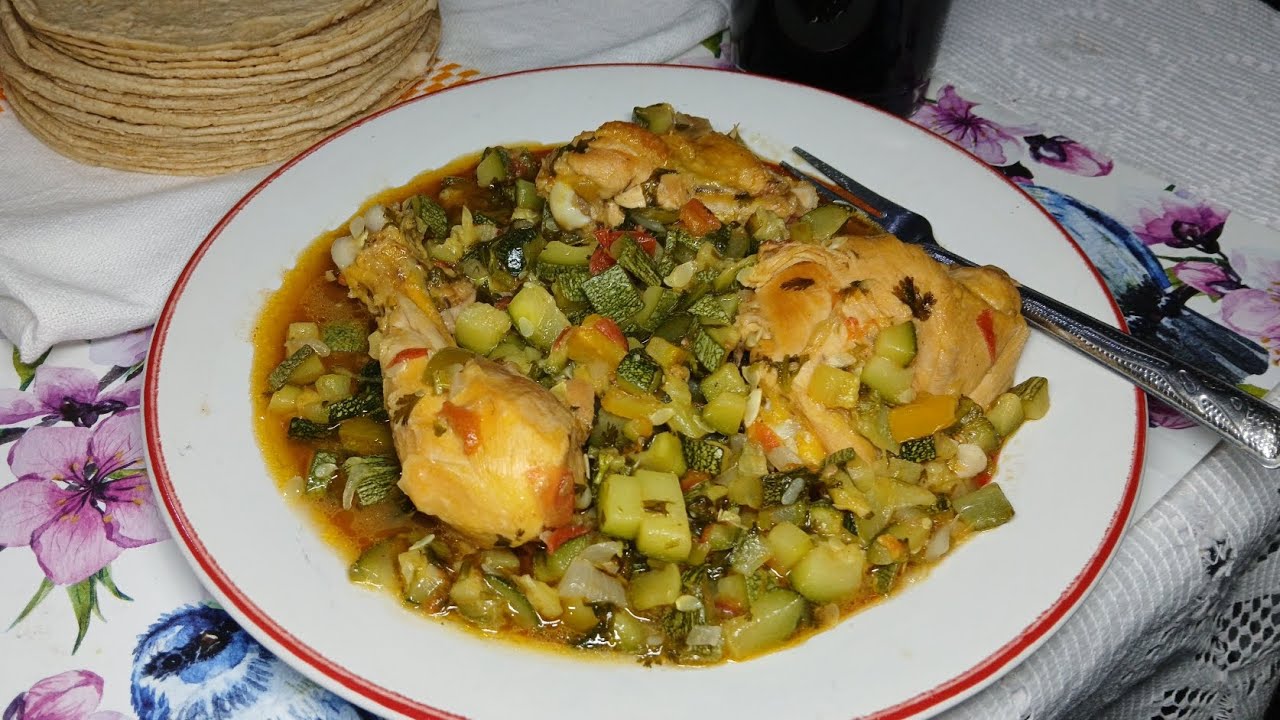 LA MEJOR COMBINACIÓN... POLLO CON CALABACITAS 😋