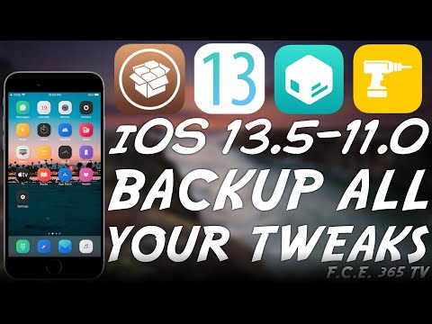 iOS 13.5 - 11 How To Backup / Restore All Your Tweaks (Works For Cydia / Zebra / Sileo / Installer)