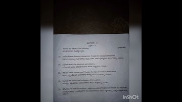 Human resource management question paper in 2021 b.com 3rd sem in gulbarga University