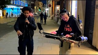 Freestyling on the streets of London we met Say Nada and he kills it!