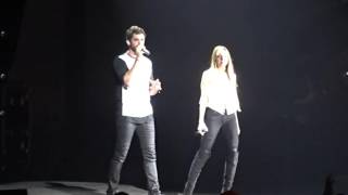 Thomas Rhett Danielle Bradbery "Playing With Fire" 11-19-15