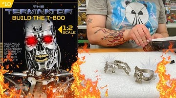 Build The Terminator T-800 Issue 10 - Eye Sockets + Right Middle Finger