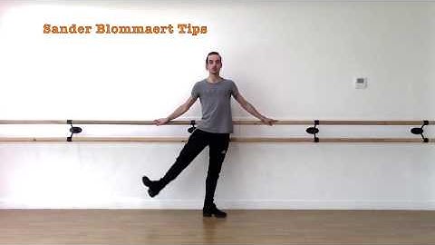 How to do Beats in ballet - ballet tips with Sander Blommaert