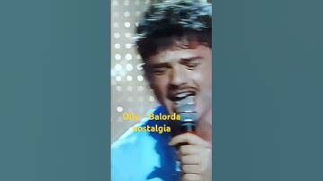 Thumbnail of OLLY-BALORDA NOSTALGIA (vincitore Sanremo'25)#sanremo2025 #musicaitaliana #festivaldisanremo #musica
