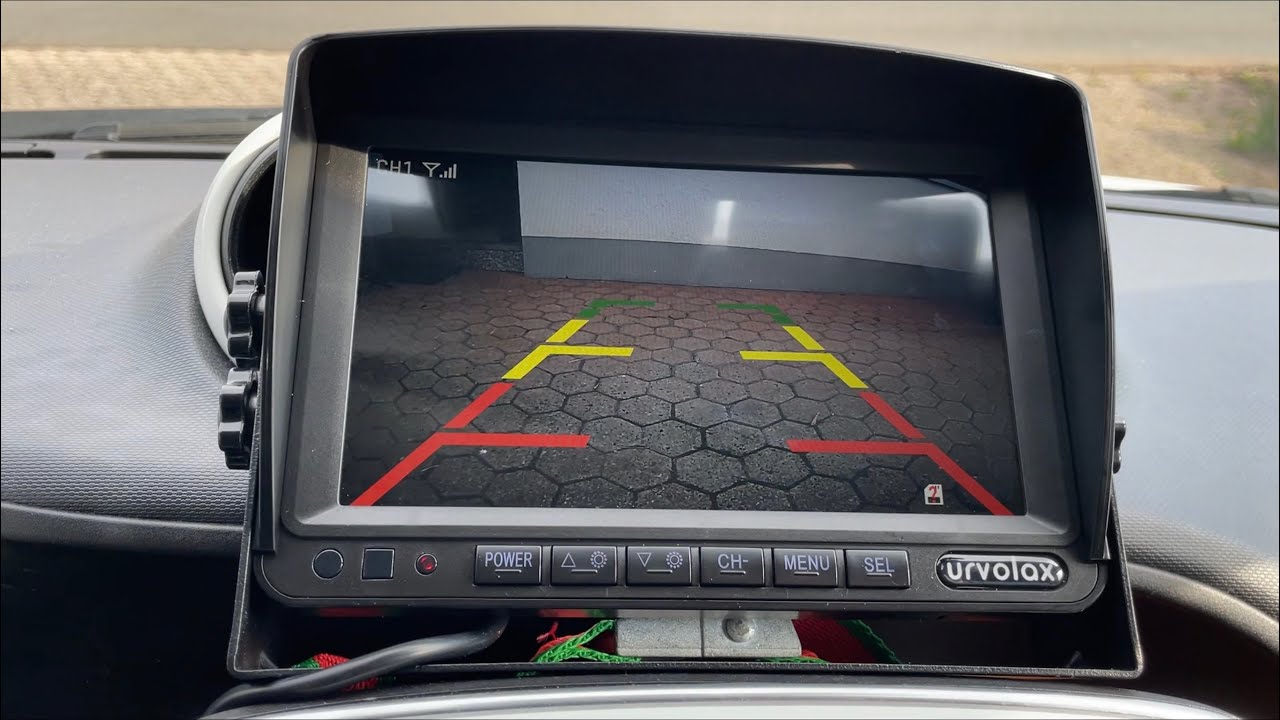 PKW Rückfahrkamera nachrüsten am LKW oder KFZ - URVOLAX Rückfahrkamera