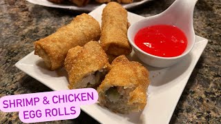 How to Make: Shrimp & Chicken Egg Rolls by chriscook4u2 12,748 views 1 year ago 28 minutes