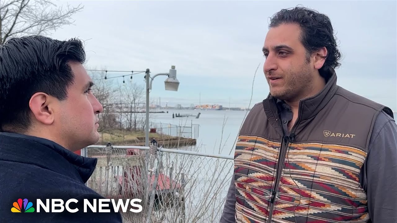 ‘Could never imagine:’ Baltimore resident describes moment he heard bridge collapse