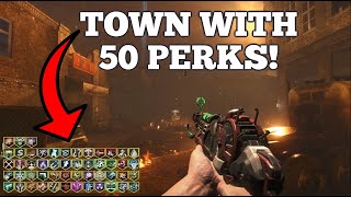 Playing Town with 50 Perks! Cod Zombies