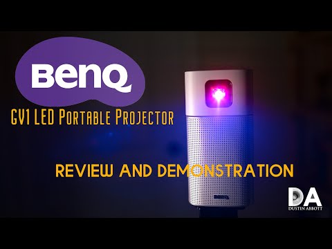 BenQ GV1 Portable LED Projector Review | 4K