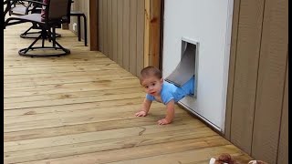 Cute Baby To Playground First Time - Baby Outdoor Videos || Just Laugh#funnymoments