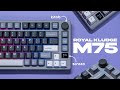 Royal kludge m75  teardown mods  sound test