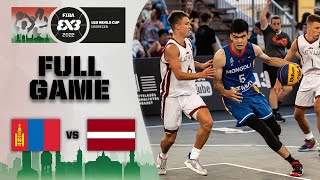 Mongolia v Latvia | Men | Full Game | FIBA 3x3 U18 World Cup 2022