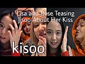 Lisa And Rose Teasing Jisoo About Snowdrop Kiss 