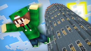 ЖИТЕЛЬ СТОЛКНУЛ МЕНЯ С КРЫШИ НЕБОСКРЁБА В МАЙНКРАФТ | Риколит Minecraft