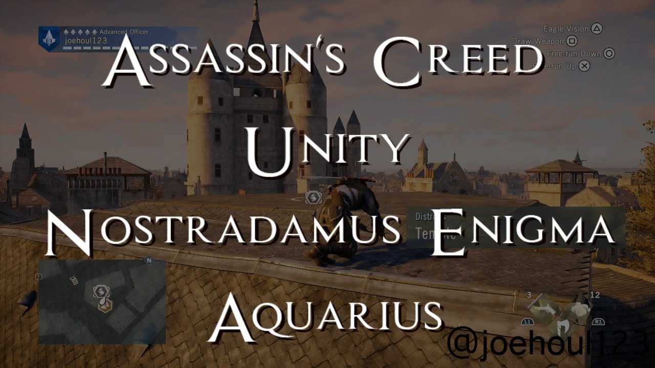 Assassin s Creed Unity Nostradamus Enigma Aquarius PS4 YouTube assassin-s-creed-unity-nostradamus-enigma-aquarius-ps4-youtube