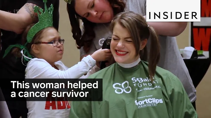 This woman wanted to help a 9-year-old cancer survivor