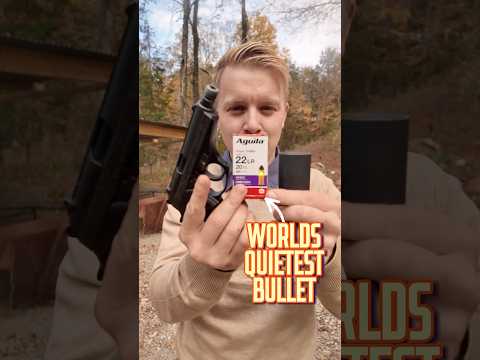 This Bullet Makes No Sound!