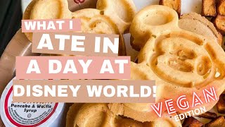 WHAT I ATE IN A DAY AT DISNEY WORLD!!! (2021 VEGAN EDITION)