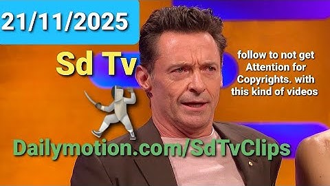 Graham Norton S33E08 [ watch before it