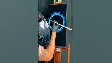 #HowToPaint 1M #Stars in 1 min! #paintWithJosh #ArtTeacher #shortsArt #ShortsViral #BobRoss #Artist