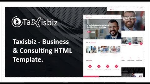 Taxisbiz – Consulting & Business HTML Template | Themeforest Templates