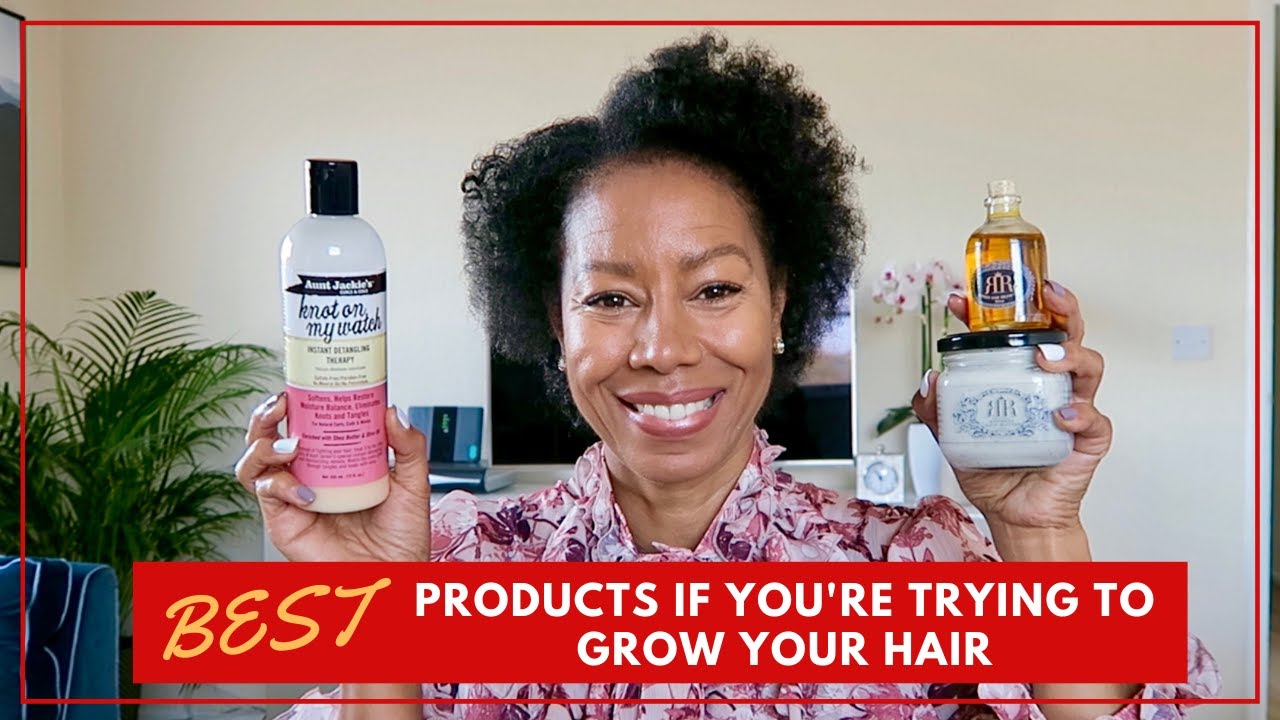 Best Hair Growth Products For Black Women Over 40 Time With Natalie Youtube 