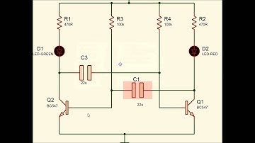 Transistor Astable Multivibrator