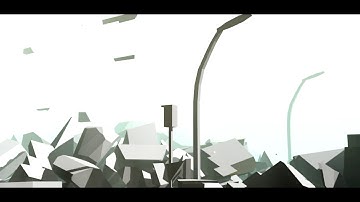 Physics Destruction Blender(Cell fracture) Meteor Shower