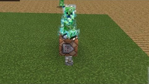 Minecraft - How to Summon a Charged Creeper