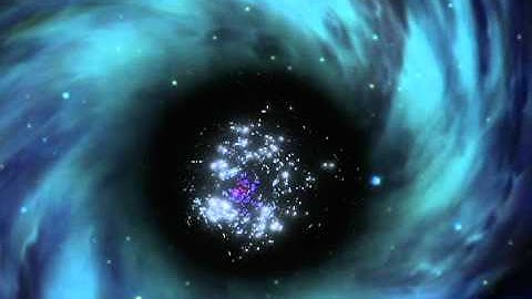 Warp Alien Spaceship Animation