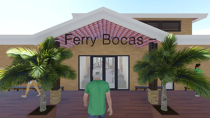 Marina Bocas del Toro Panama   Concept - Architectural Visualization