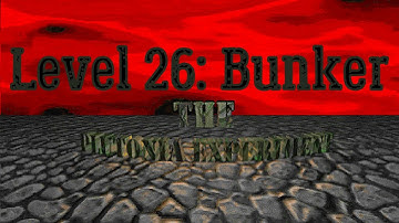 Doom: The Plutonia Experiment walkthrough no commentary MAP 26: Bunker (All secrets)