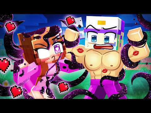 GLITCH GIRL Has a Crush on Me in Minecraft!