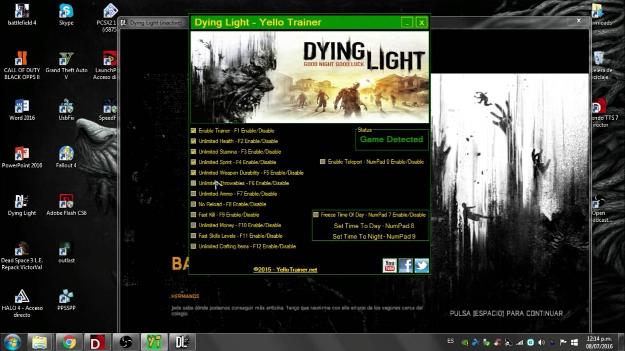 Produktiv Electrify september Dying Light hack PC. 2017 - YouTube