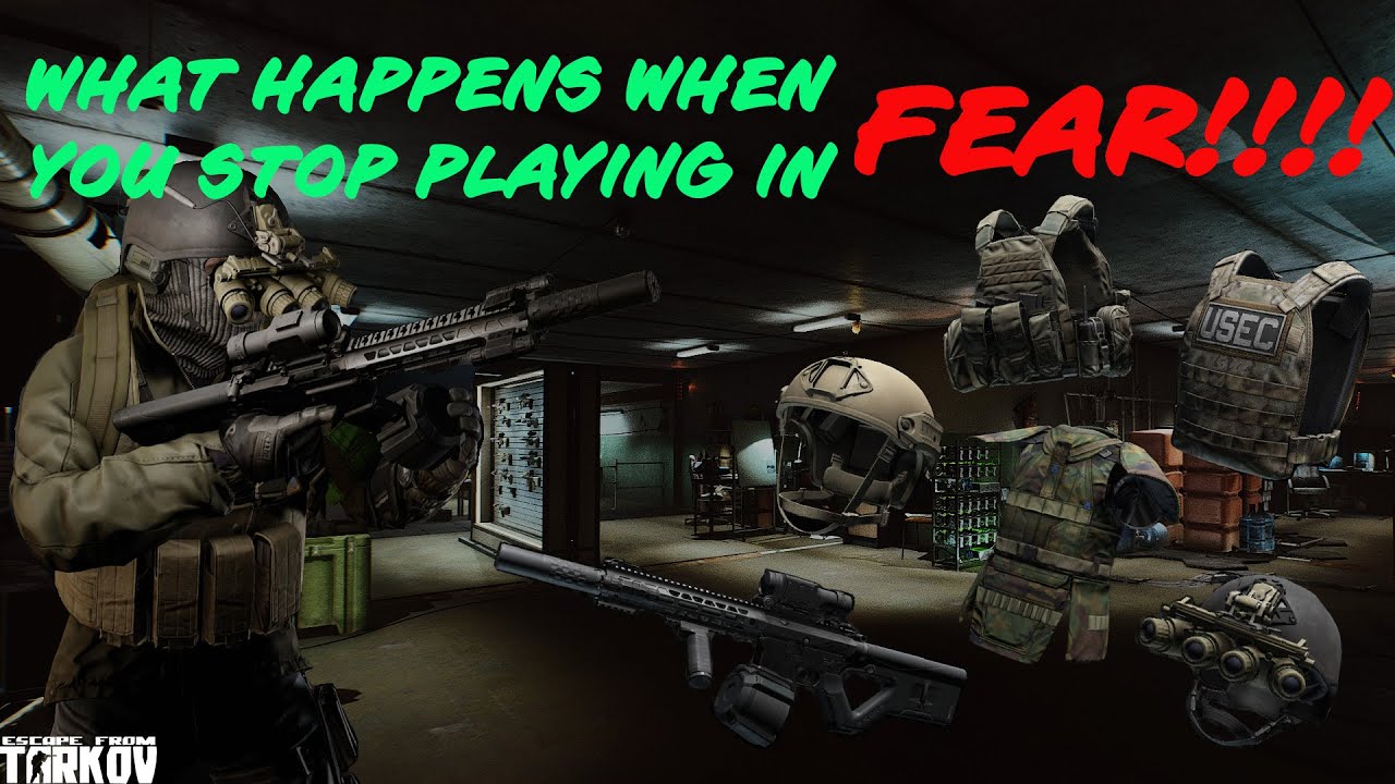 I Stopped being SCARED in Escape from Tarkov!
