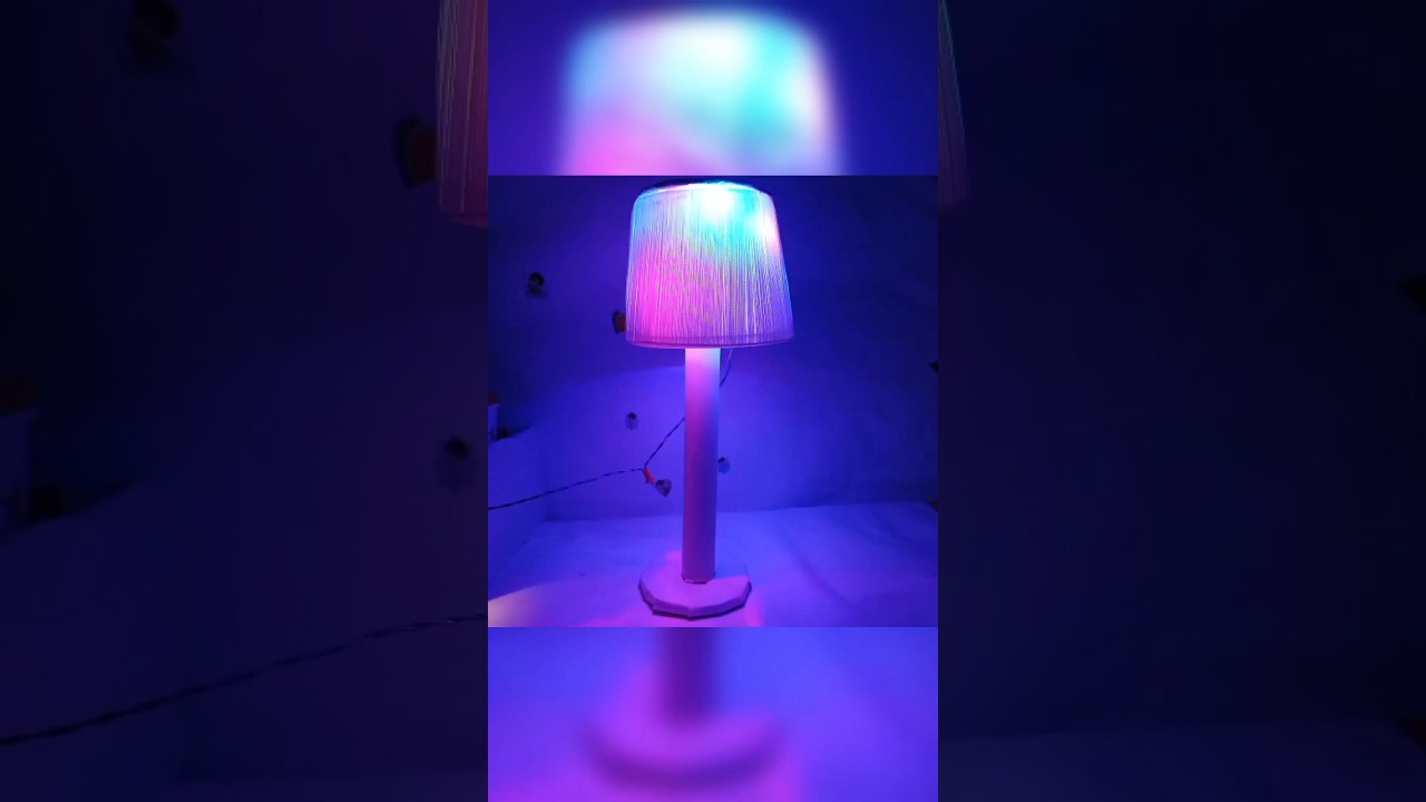 Diy handmade table lamp 
