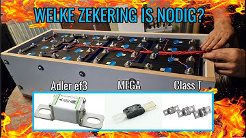 Class T, MEGA of Adler Ef3 zekering in thuis batterij #victron #thuisaccu #thuisbatterij