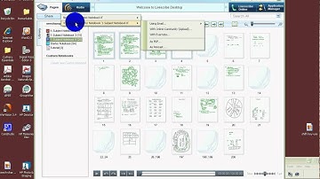 Livescribe Desktop Software - Upload Multiple Note Pages to Online Account
