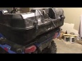 Kimpex Nomad ATV trunk on 2018 Sportsman 450