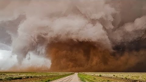 MONSTER MORTON TORNADO - Storm Chasing a Huge Texas Tornado 6/5/25