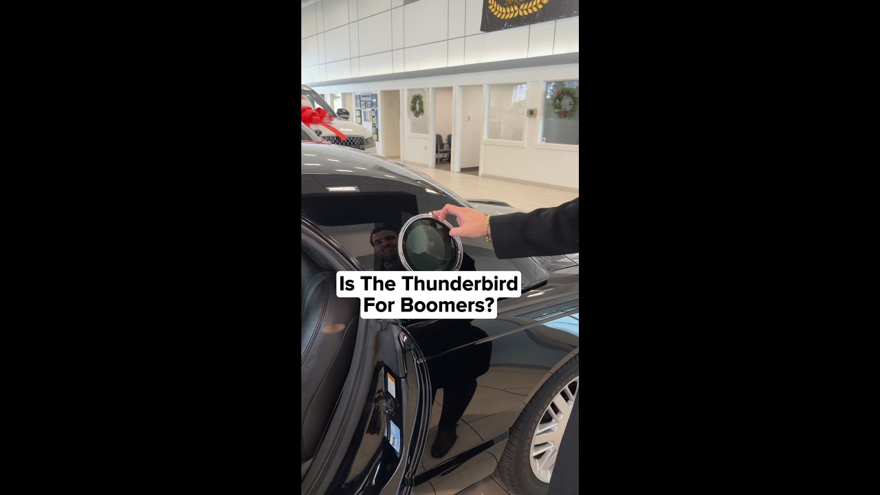 Is The T-Bird a Boomer Car? 