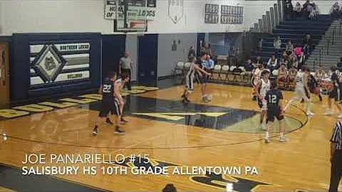 Joseph Panariello scores 18 points