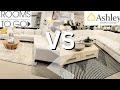 ASHLEY FURNITURE VS ROOMS TO GO Who Styled It Better? Furniture/Decor